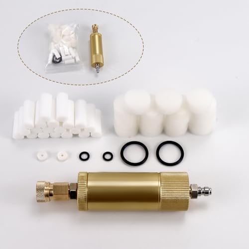 VerRich Filtro de ar de bomba manual PCP separador de água e óleo com conexão rápida fêmea e macho p