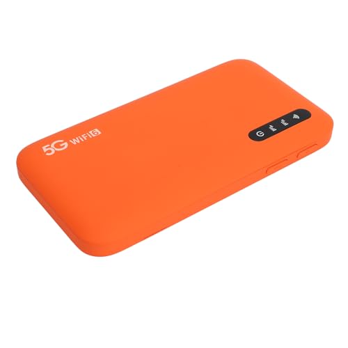 Image of 5G Mobile Hotspot, High Speed Dual Band WiFi6 Portable Hotspot Travel Router with SIM Card Slot 6100mAh Battery for Travel Laptop