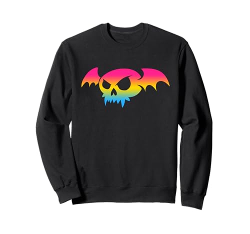 Pansexual Bat Vampire Skull Pan Pride Flag Goth Halloween �g���[�i�[