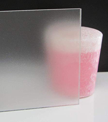 Image of SHOPEE Acrylic Sheet Board for Frosted Light Diffuser Effect 12x18 Inches (Pack of 2)