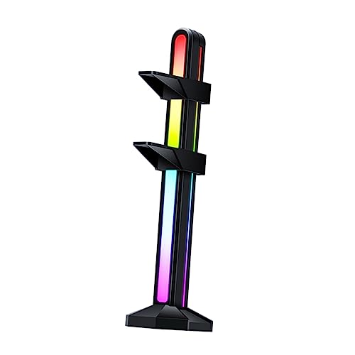 Support de carte graphique rigide anti affaissement plastique noir