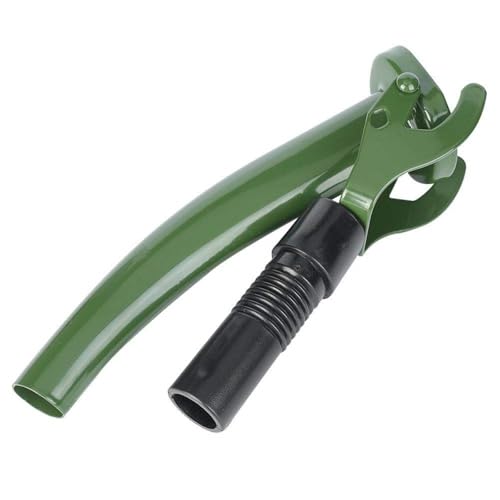 Gonnely Metal Drum Oil Guides, Flexible Jerry Can Spout with Plastic Hose Tip for all Non-CARB NATO style Jerry Cans
