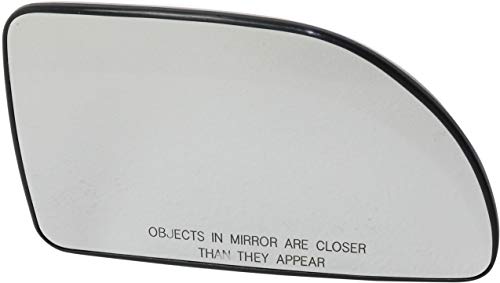 Kool Vue Mirror Glass Compatible with Chevrolet Equimox 2005-2009/Torrent 2006-2009/Vue 2002-2007 Mirror Glass Passenger Side Non-Heated with Backing Plate