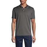 Lands' End Uniform Kids Rapid Dry Active Polo Soapstone Mens Regular Large