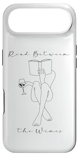 Read Between the Wines Book Club Women Wine & Books Reading �X�}�z�P�[�X iPhone Air �p
