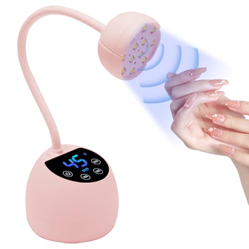 CGBE Mini Lámpara UV Uñas con Sensor Automático