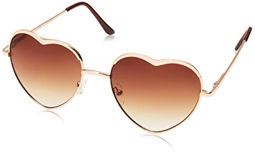 A.J. Morgan Women's Heart of Glass Round Sunglasses - Main Image