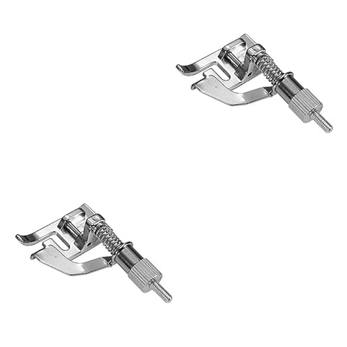 2 Piezas Pie Prensatelas Recto Multifuncional para Máquina de Coser miniatura 7