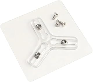 حامل تثبيت كاميرا أمان قابل للتعديل على الحائط، لوحة قاعدة على شكل حرف Y، مسافة تثبيت 26-64 مم