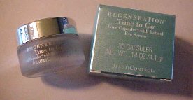 BeautiControl Regeneration Time to GO capsules w/ Retinol eye serum