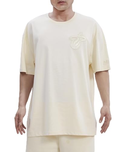 Camiseta Miami Heat Pro Standard de hombre color cáscara de huevo talla M