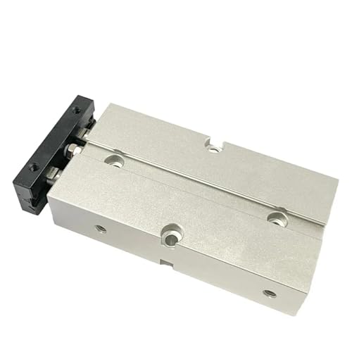 Vérin pneumatique haute précision TN double tige course 40mm robuste - 6