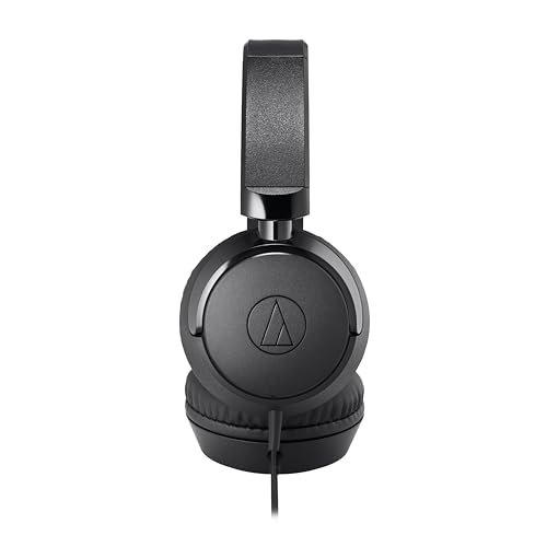 Image of Audio-Technica ATH-S120C-BK USB-C Headphones, Black