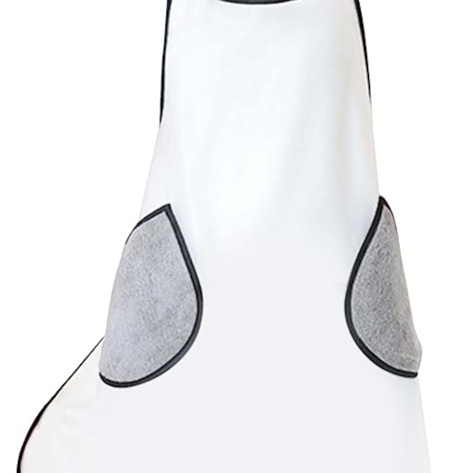 Cooking Apron with Hand Wipe Pockets, Sturdy Oil Proof BBQ