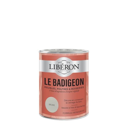 Libéron Le Badigeon meubles, poutres et boiseries, Brume 250ml
