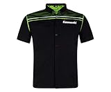 camisa kawasaki  Kawasaki - Camisa casual - para hombre negro y verde XXL