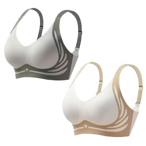 Submarine Bra, Submarinen Bra,Super Gather Bra Wireless Push-Up Bra | No More Sagging Breasts Support Bra for Old