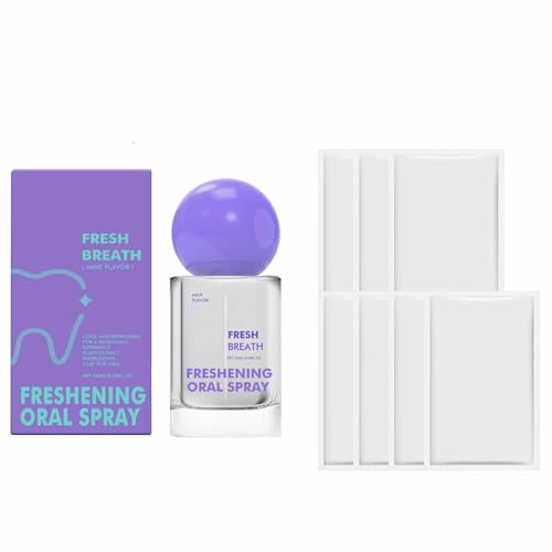 Kit De Spray Bucal ProbióTico Con Tiras Blanqueadoras Para La ProteccióN Dental Y La EliminacióN RáPida De Manchas (Combinación)