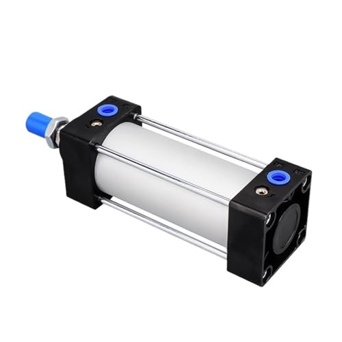 Cilindro neumático de doble efecto en aleación de aluminio con carrera de 300mm 6