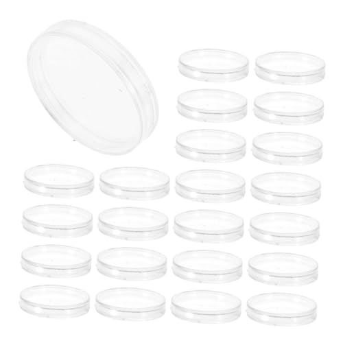 Capsules de protection anti-poussière : lot de 200 boîtes étanches et transparentes