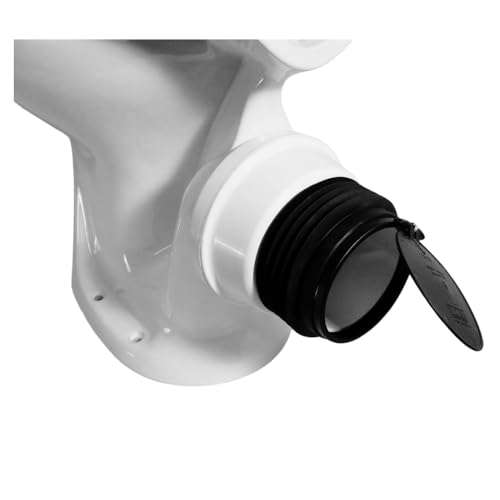 McAlpine ARB-1 Anti Cross-Flow and Rodent Barrier Valve, Black