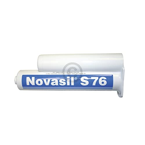 eVendix Novasil S76 Colle d'étanchéité pour vitre intérieure de four, poignée de porte, cuisinière 80 ml