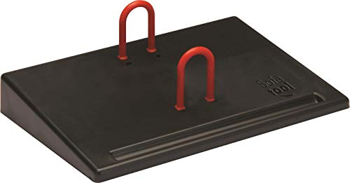 WONDAY Socle Plastique avec Porte Stylo pour Blocs Ephémeride Noir