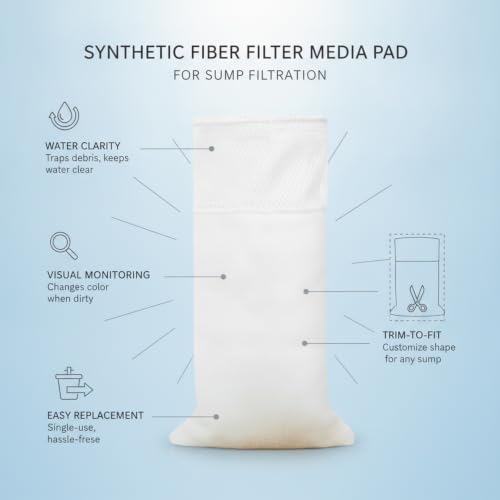 Filtro Sintético Ajustable para Acuarios de Agua Dulce miniatura 4