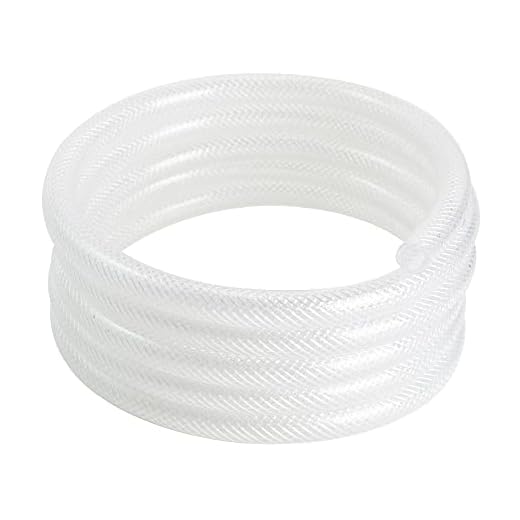 Geowaky 25ft Clear Braided Vinyl Tubing