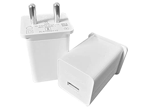 Image of 45 Watt PD Fast Charging Adapter with Type C-to-C Cable (Adapter and Cable), White