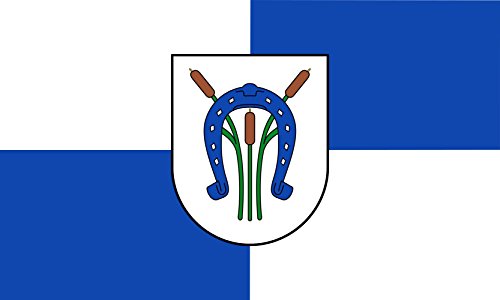 Drapeau de Knittelsheim grand format en maille robuste de haute qualité - 2