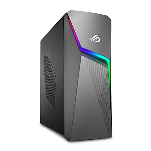 ROG Strix G10 Gaming Desktop PC, Intel Core i5-11400F, GeForce RTX 3060, 16GB DDR4 RAM, 512GB PCIe SSD, Wi-Fi 5, Windows 11 Home, G10CE-US564