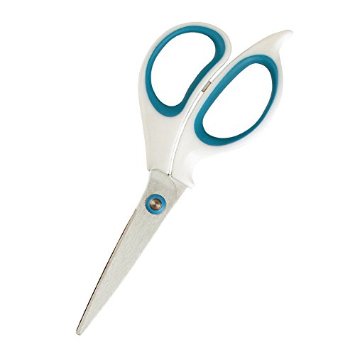 ホワイトとブルーのはさみ 呉竹 BtoBオンライン注文サイト / ｸﾗﾌﾄはさみ CRAFT SCISSORS