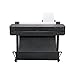 HP DesignJet T630 36 da 91 cm (5HB11D), Stampante Grandi Formati, Plotter, Standard A4-A0, 76 Stampe A1/h, Wi-Fi, Ethernet, USB, 2400x1200 dpi, Metallo riciclato, Garanzia 1 Anno, HP Click, Nero immagine