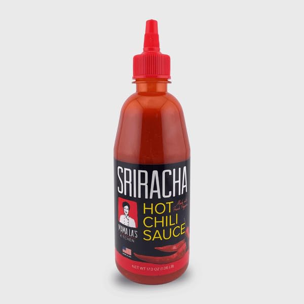 Mama La's Kitchen Sriracha Hot Chili Sauce, 17oz, Pack of 2