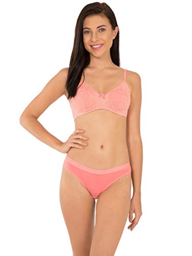 Image of Jockey Women's Cotton Non-Padded Wire Free Minimalist Seamless Bra