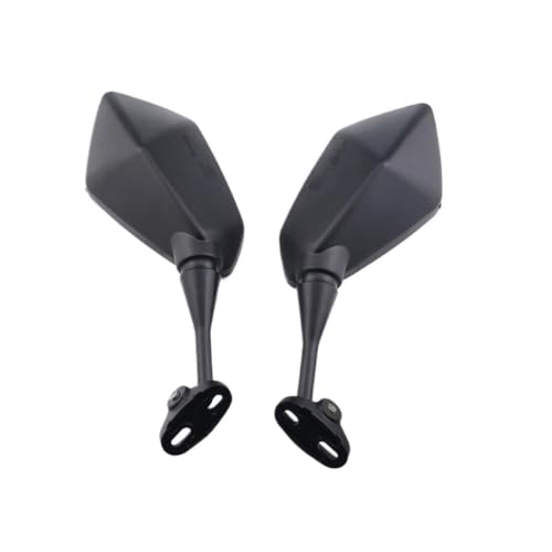 Espejo retrovisor de motocicleta negro compatible con CBR250R y Yamaha R1 R6 R3
