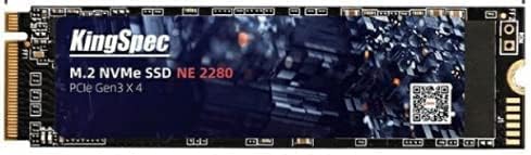 KingSpec SSD M.2 NVMe de 128 GB, 2280 PCIe Gen3x4 unidade de esta...