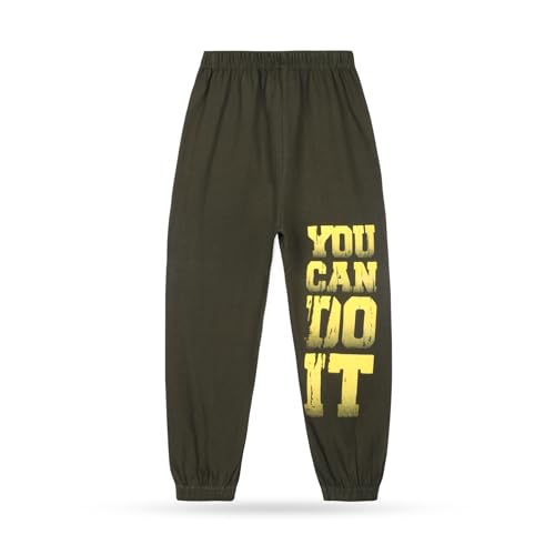 Image of T2F Boys Regular Fit Cotton Printed Track Pants (Pack of 5)