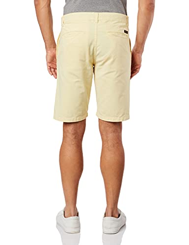 Bermuda Chino Bolso Faca Cós Chambray Pa,Aramis,Masculino,Amarelo,44