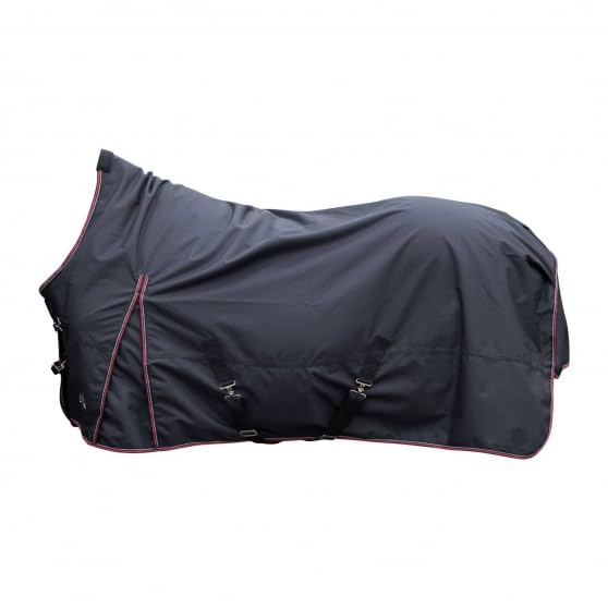 Couverture HKM Windsor 165cm noir équipement cheval box