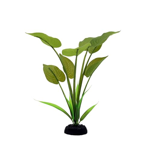 Image of Silk Aquarium Plants for Betta Fish Tank, Green, 8 Inch | 2 Pieces, Small Aquatic Water Grass, Decoration