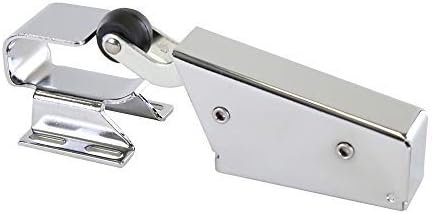 Miniatura 3 de Kason 1095 Cierrapuertas de acción de resorte y gancho ancho ajustable, empotrado a 34 pulgadas de desplazamiento, 11095000013_11094000026