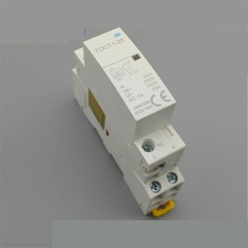 Contacteur modulaire 2NO 25A haute conductivité avec bobine 110V pour circuit stable