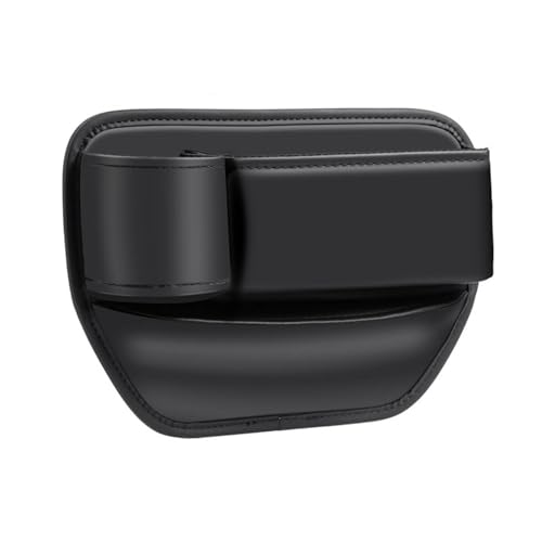 Aufbewahrungsbox für Auto für BMW i4 G26 2021-2025, Auto Seitentasche Veranstalter Autositz Konsole Seitentaschen,Black-A