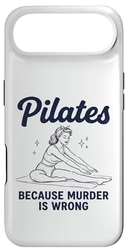 Pilates Workout Funny Women �X�}�z�P�[�X iPhone Air �p