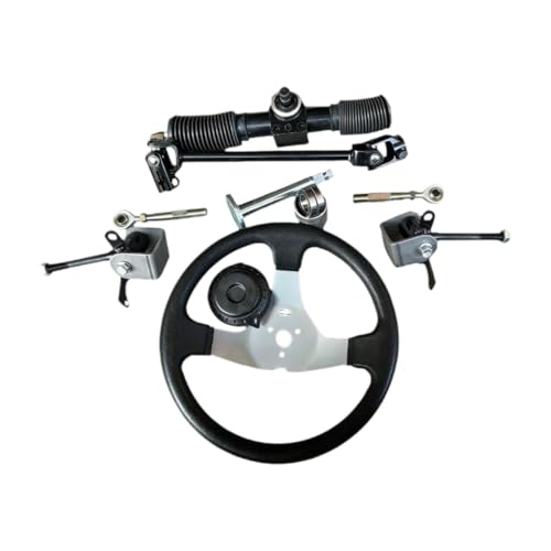 YueShengYCHUANG Go Kart Steering Wheel Steering Kit Spindle Assembly Tie