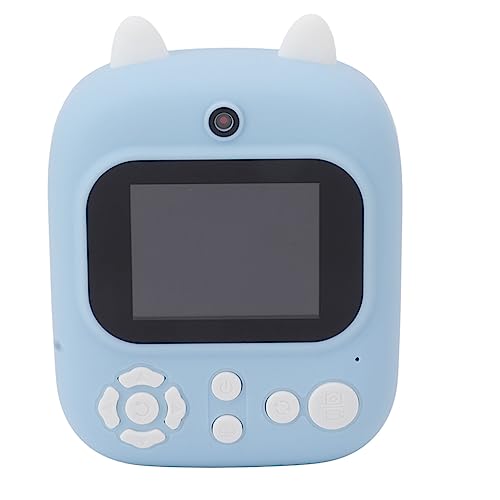 Câmera de brinquedo para selfie, câmera digital impressa de silicone ABS lente frontal e traseira de