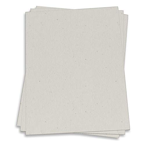 Gray Card Stock - 8 1/2 x 11 Royal Sundance Fiber 80lb Cover, 2000 Pack