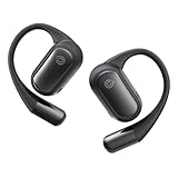 【有線級音質・エア感すごい】 Earaku (イアラク) オープンイヤー イヤホン ワイヤレスイヤホン 超軽量 耳を塞がない 耳掛け式 究極のフィット感 イヤフォン 骨伝導の革新 DSP機能 オープンイヤーヘッドホン 業界トップ音質 指向性音伝送技術 音漏れ無し 日本語音声 Bluetooth5.3/マルチポイント接続/ENC通話ノイズリダクション (ブラック)